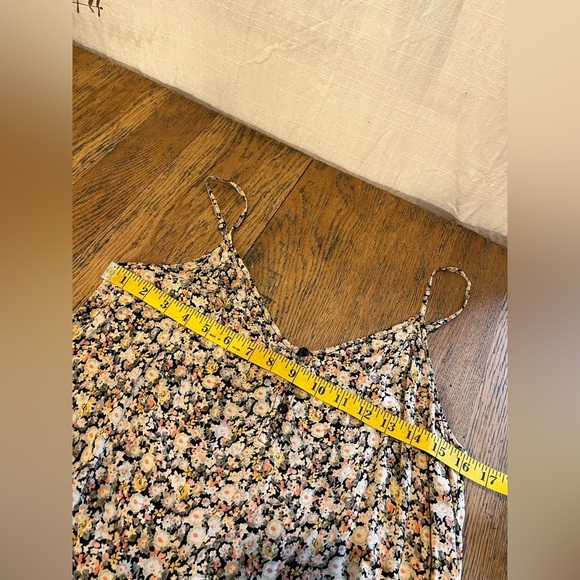 Floral Sleeveless Dress - PIECES size S - Picture 5 of 9